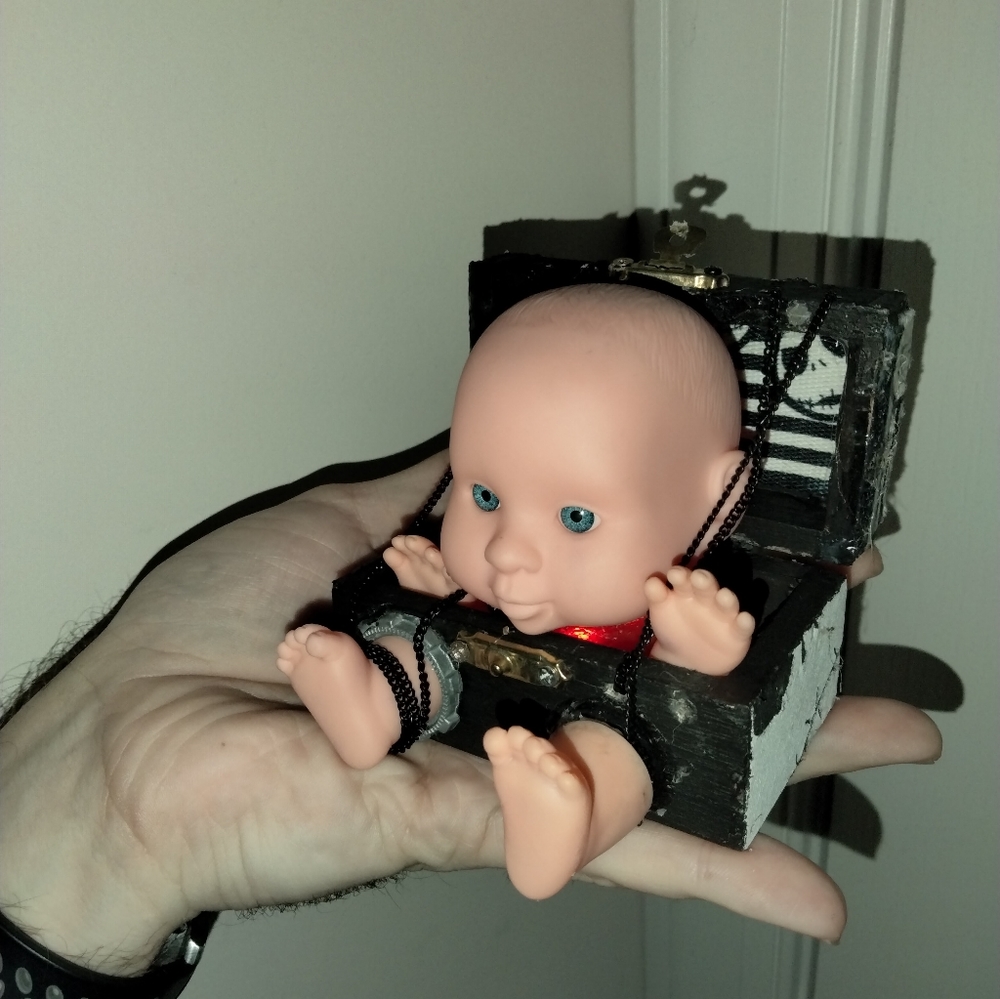 Halloween themed battery nightlight (custom made)